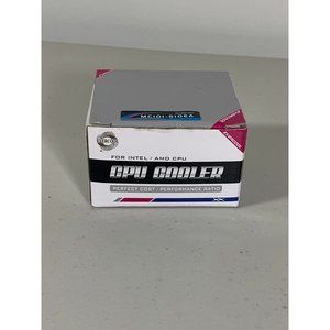 New in Box EVERCOOL CPU Cooler for Intel or AMD - MCI01-510EA